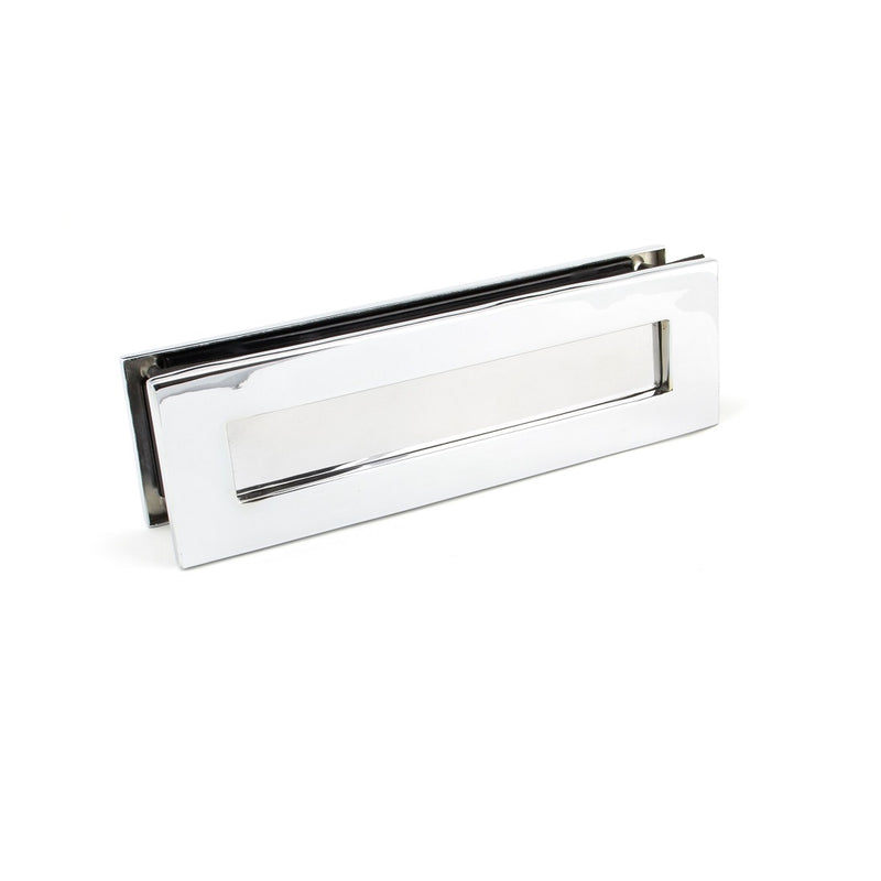 From The Anvil Traditional Letter Box - Polished Chrome