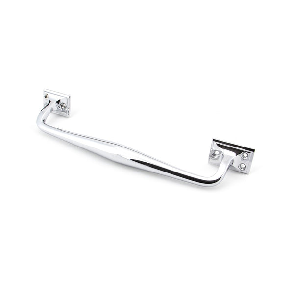 From The Anvil Art Deco Pull Handle - 300mm - Polished Chrome