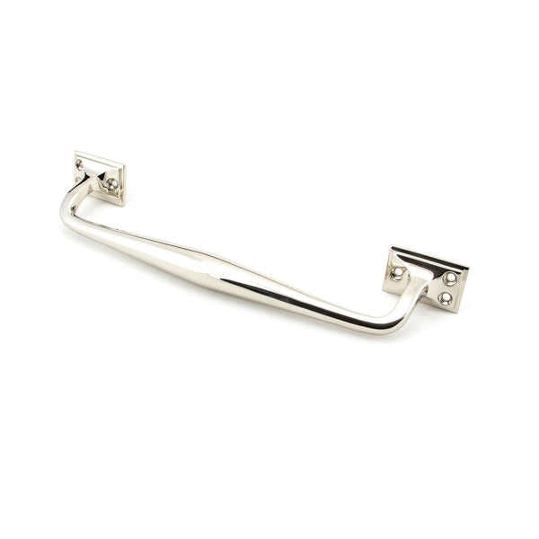 From The Anvil Art Deco Pull Handle - 300mm - Polished Nickel