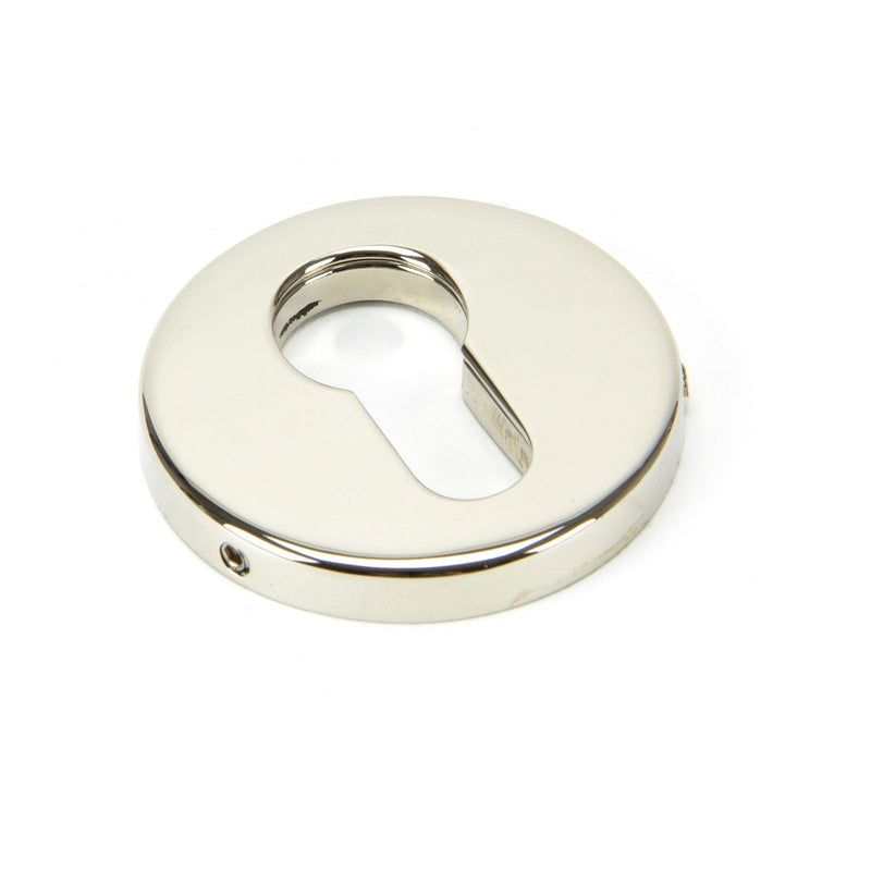 From The Anvil Regency Concealed Euro Profile Escutcheon - 52mm - Polished Nickel