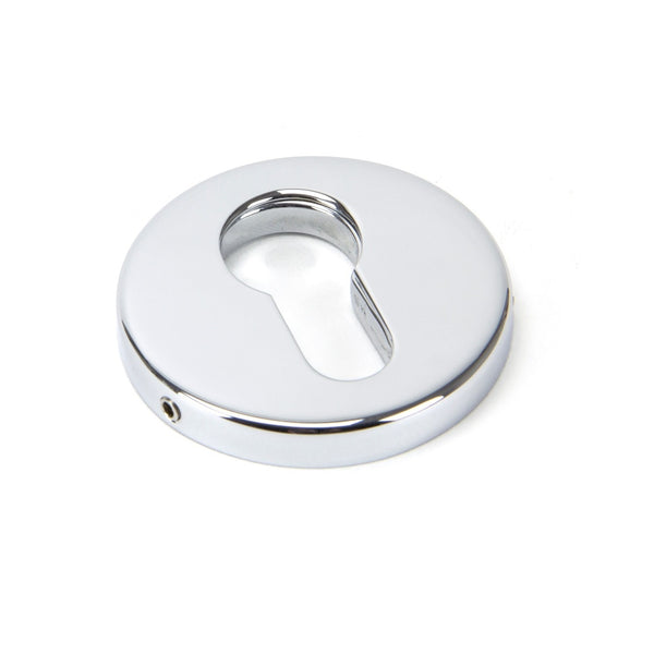 From The Anvil Regency Concealed Euro Profile Escutcheon - 52mm - Polished Chrome