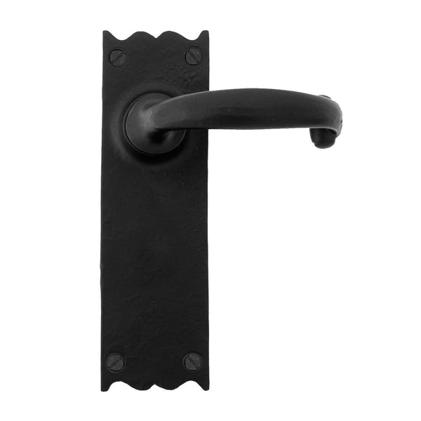 From The Anvil Cottage Latch Handles - Black