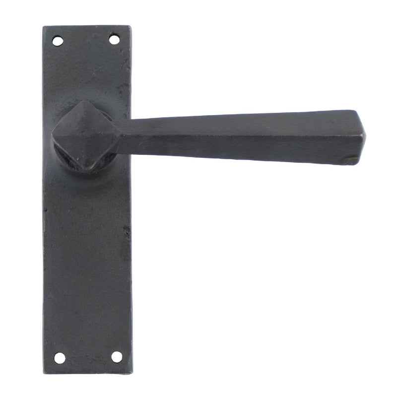 From The Anvil Straight Latch Handles - Beeswax