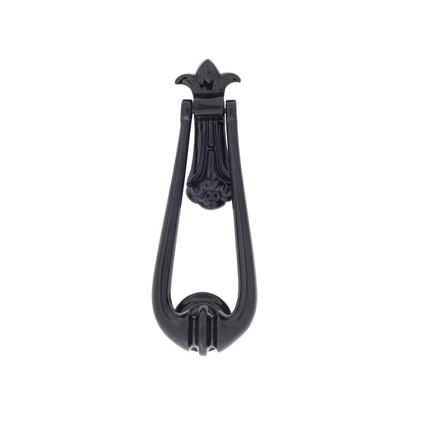 From The Anvil Loop Door Knocker - Black