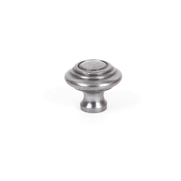 From The Anvil Small Ringed Cabinet Knob - Natural Smooth