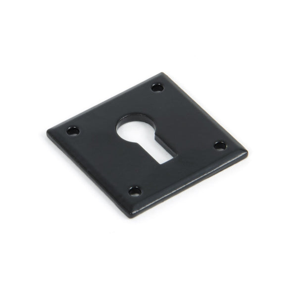 From The Anvil Avon Lever Key Escutcheon - Black