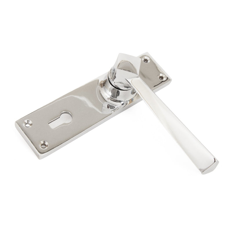 From The Anvil Straight Lock Handles - Polished Chrome