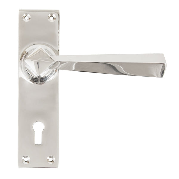 From The Anvil Straight Lock Handles - Polished Chrome