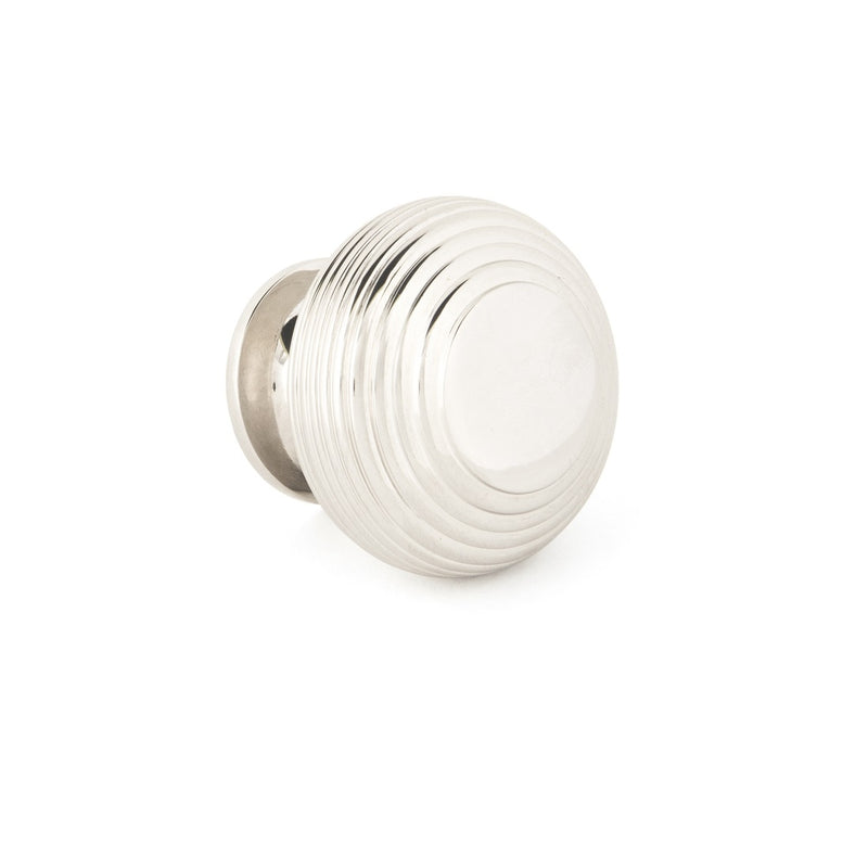 From The Anvil Large Beehive Cabinet Knob - Polished Nickel