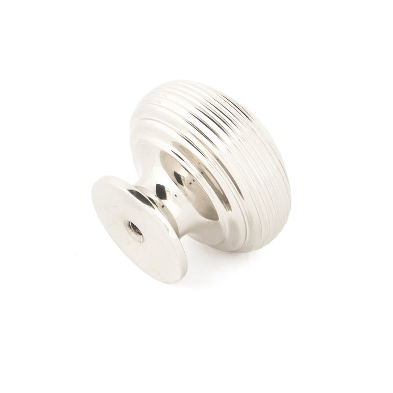 From The Anvil Large Beehive Cabinet Knob - Polished Nickel