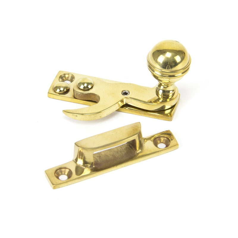From The Anvil Period Standard Hook Fastener - Polished Brass