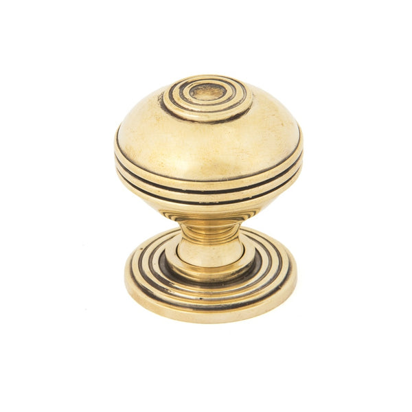 From The Anvil Large Prestbury Cabinet Knob - Aged Brass