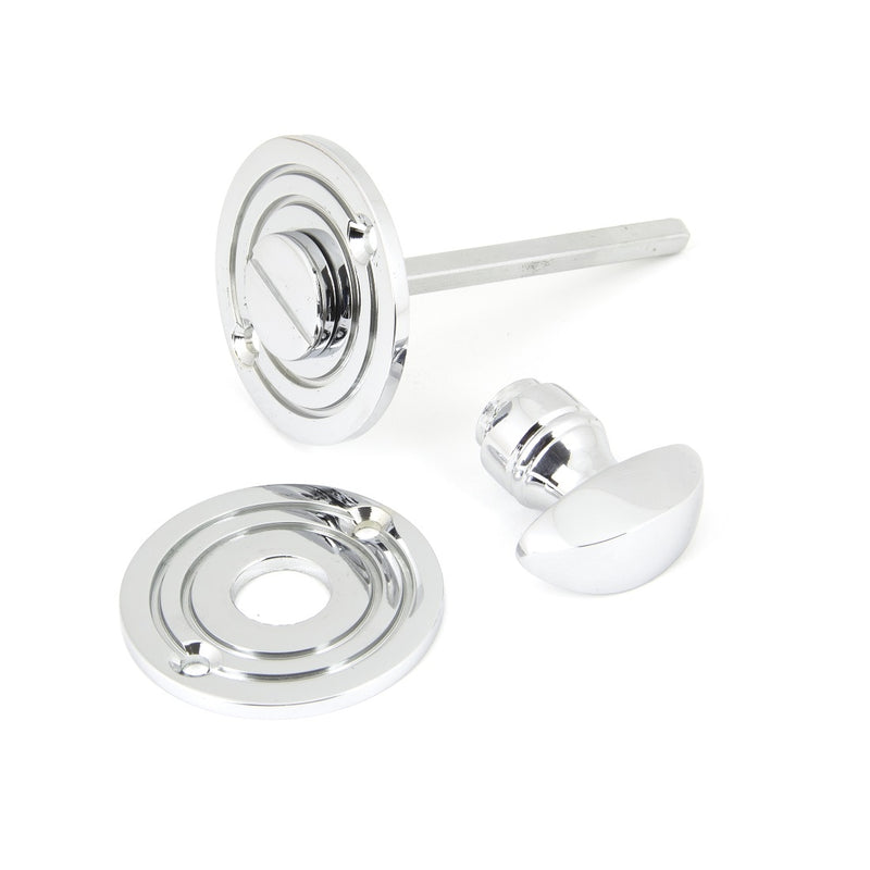 From The Anvil Round Bathroom Thumbturn - Polished Chrome