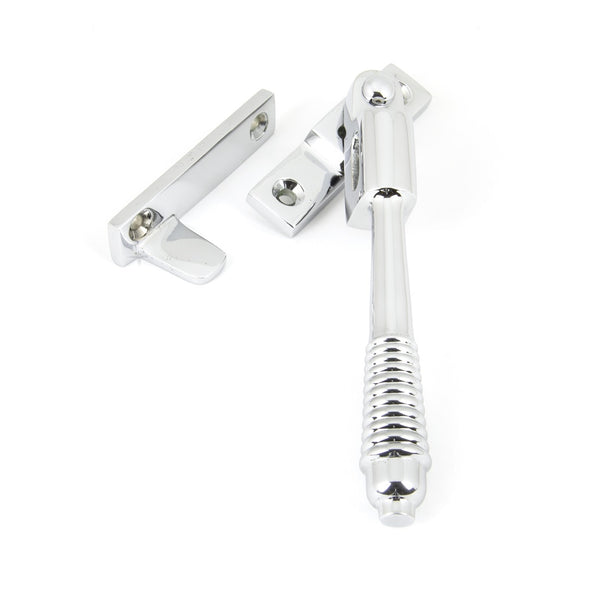 From The Anvil Reeded Night Vent Locking Fastener - Polished Chrome