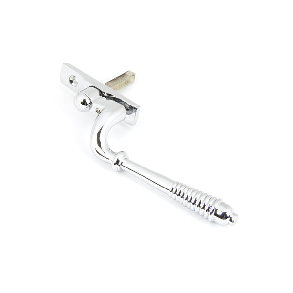 From The Anvil Reeded Espagnolette Fastener LH - Polished Chrome