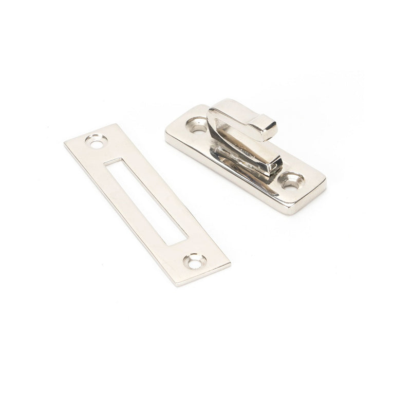 From The Anvil Avon Locking Fastener - Polished Nickel