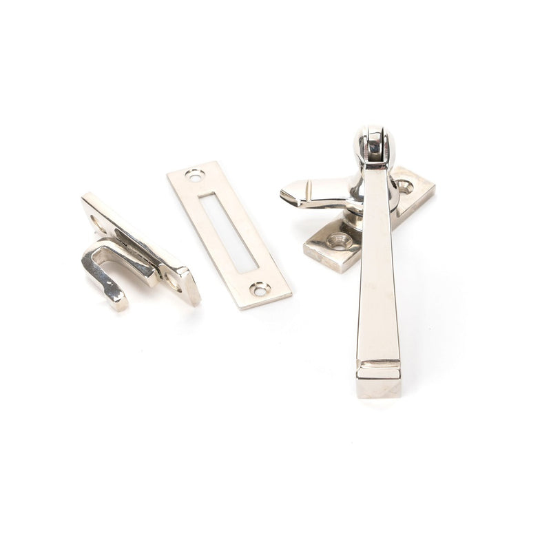 From The Anvil Avon Locking Fastener - Polished Nickel