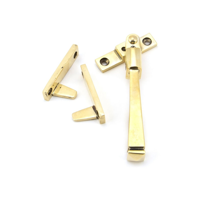 From The Anvil Avon Night Vent Locking Fastener - Aged Brass