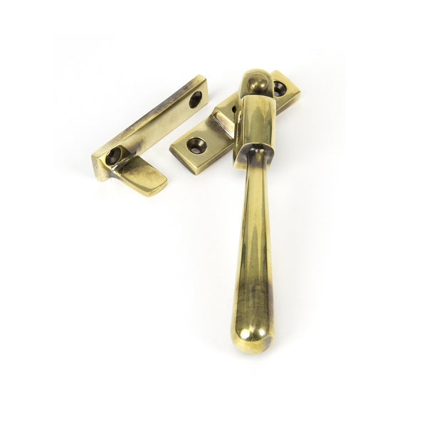 From The Anvil Newbury Night Vent Locking Fastener - Aged Brass