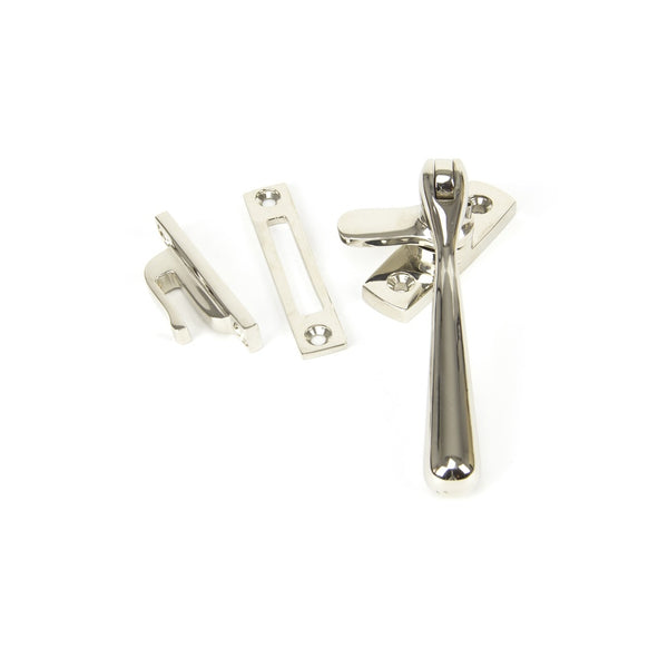 From The Anvil Newbury Locking Fastener - Polished Nickel