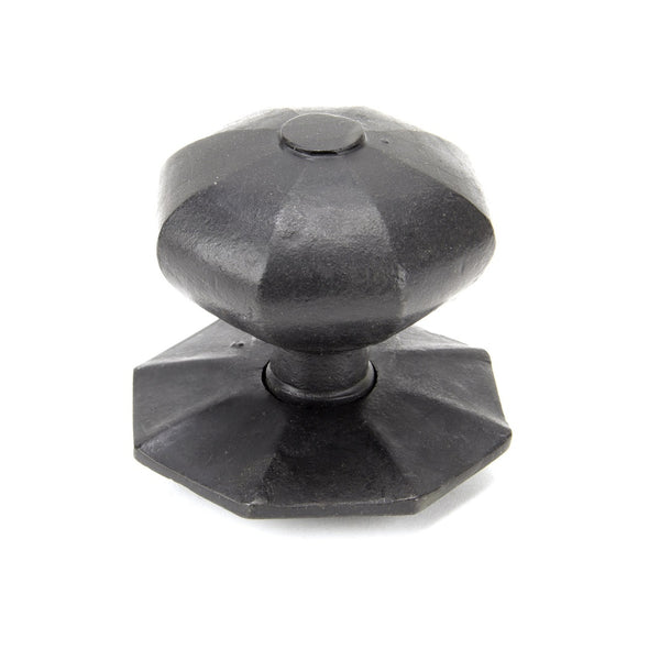 From The Anvil Octagonal External Centre Door Knob - External Beeswax