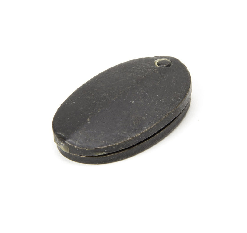 From The Anvil Blacksmith Lever Key Oval Covered Escutcheon - External Beeswax