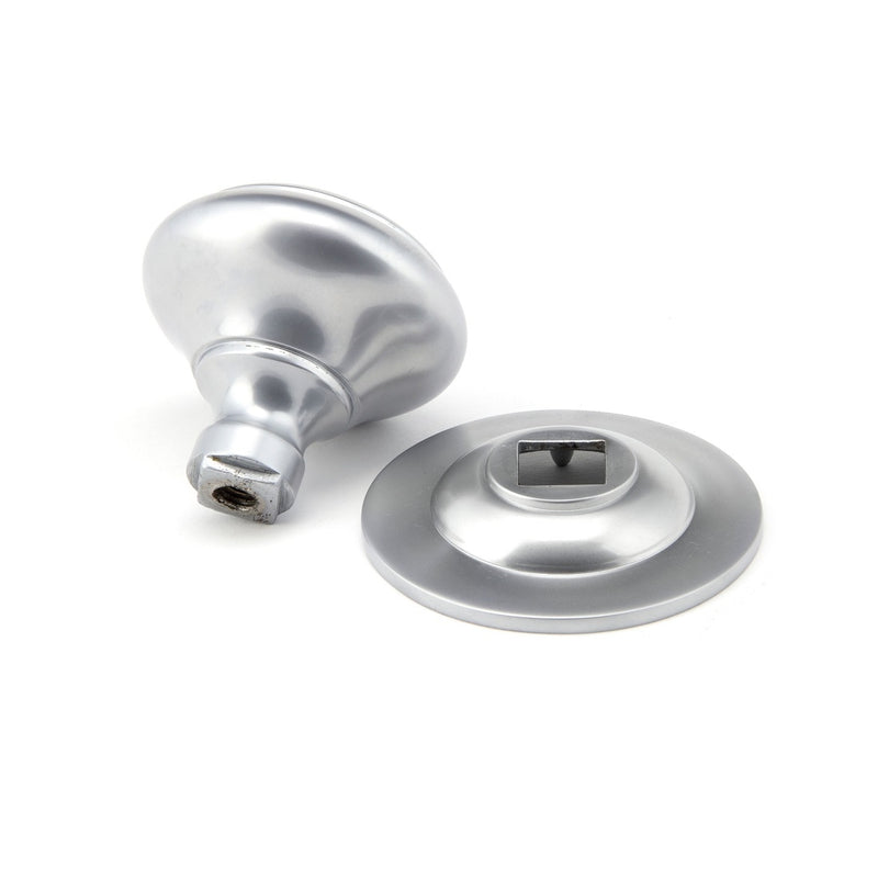 From The Anvil Centre Door Knob - Satin Chrome