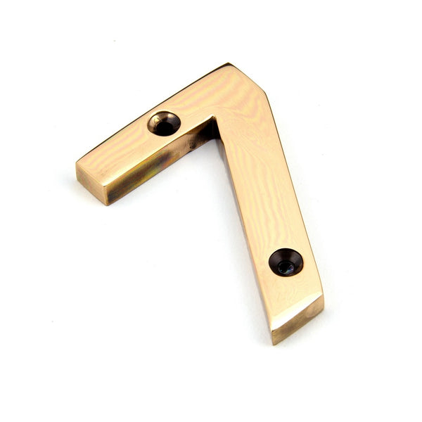 From The Anvil Numeral '7' - Polished Bronze