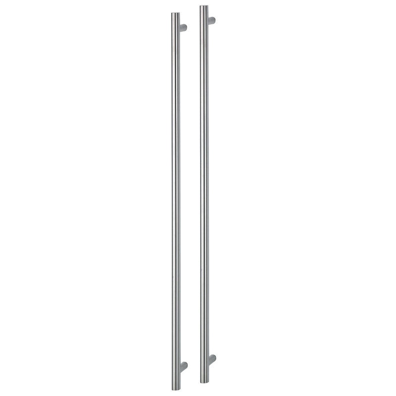 Arrone 25mmØ Back To Back Fixing Entrance Pull Handle 1000mm - Satin Stainless Steel