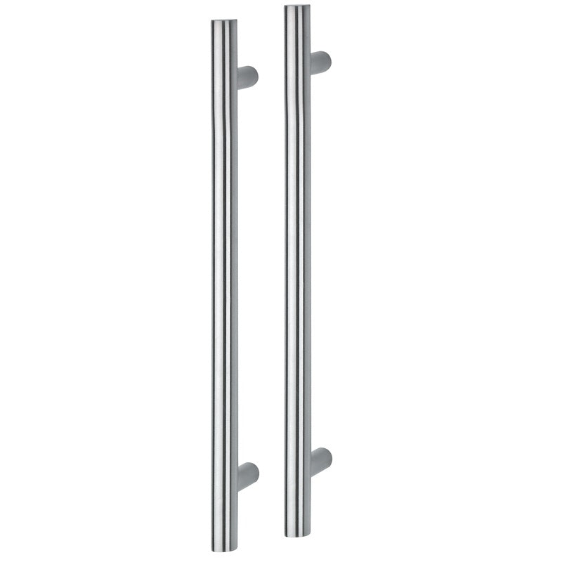 Arrone 25mmØ Back To Back Fixing Entrance Pull Handle 425mm - Satin Stainless Steel