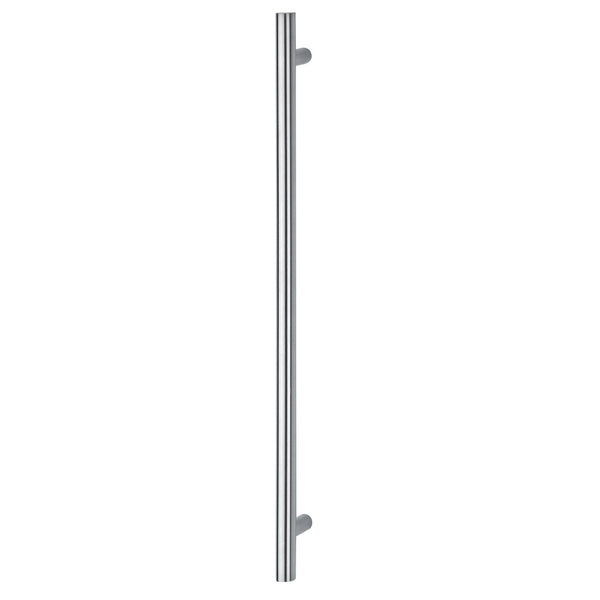 Arrone 25mmØ Bolt Through Fixing Entrance Pull Handle 600mm - Satin Stainless Steel