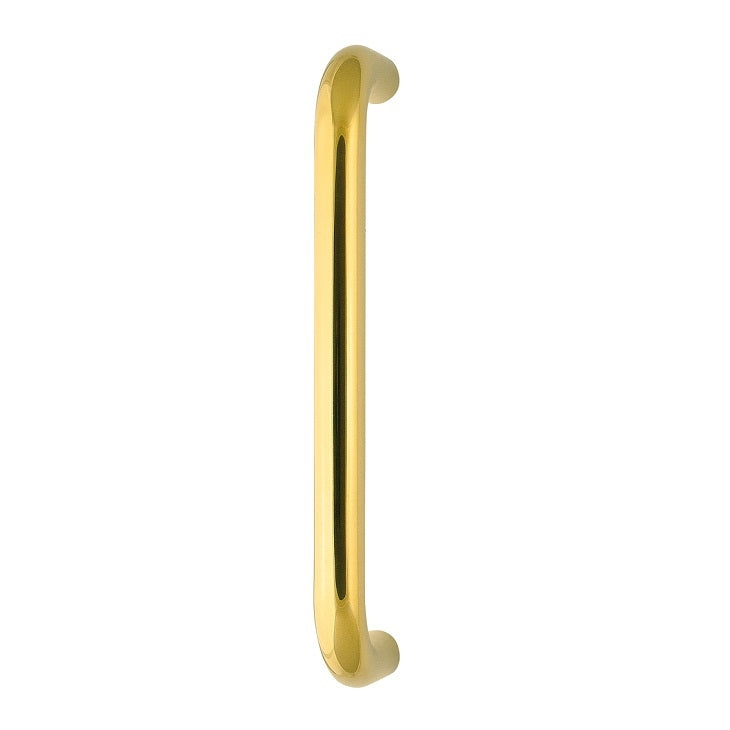 Arrone 19mmØ "D" Bolt Through Fixing Pull Handle 225mm - PVD Brass