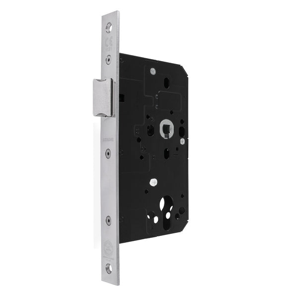 Arrone AR911 DIN Style Mortice Latch with Square Forend - 88mm Case - 60mm Backset - PSS