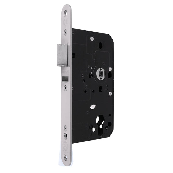 Arrone AR914 DIN Style Euro Nightlatch with Radius Forend - 88mm Case - 60mm Backset - PSS