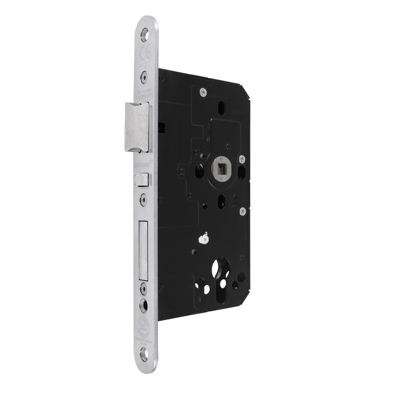 Arrone AR915 DIN Style Euro Escape Lock with Radius Forend - 88mm Case - 60mm Backset - PSS