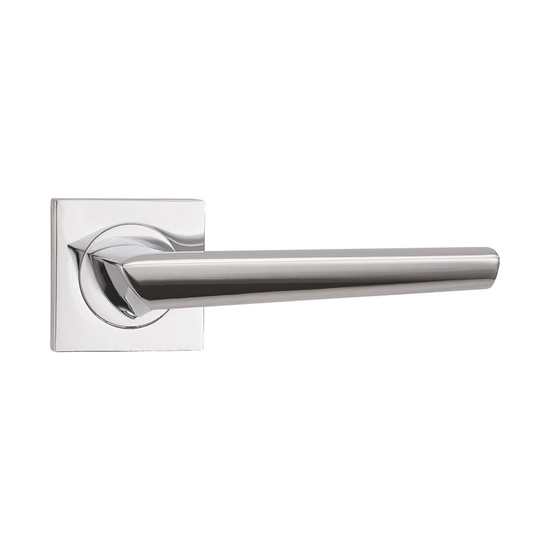 Fortessa Carrera Lever Handles on Square Rose - Polished Chrome