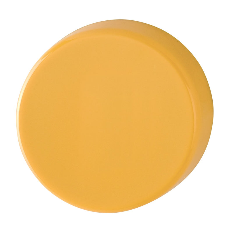 Hoppe Nylon Blank Escutcheon (pair) - Golden Yellow RAL1004