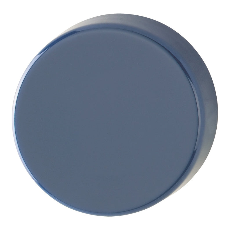 Hoppe Nylon Blank Escutcheon (pair) - Midnight (Dark) Blue RAL5003