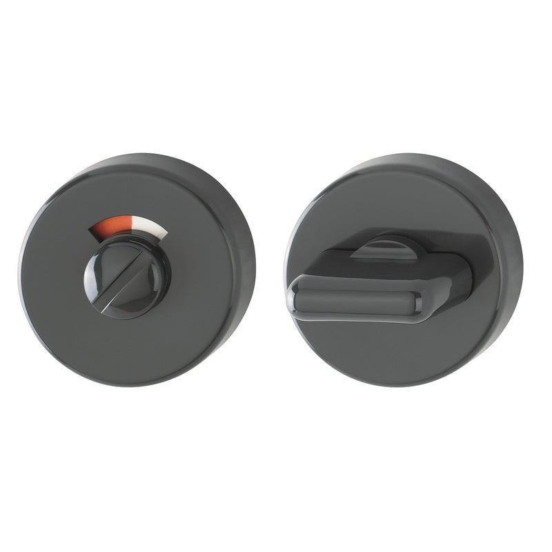 Hoppe Nylon Bathroom Turn & Release - Anthracite Grey RAL7016