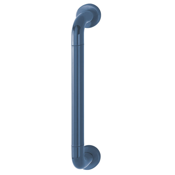 Hoppe 34mmØ Nylon 'D' Concealed Fixing Pull Handle 425mm - Midnight (Dark) Blue RAL5003