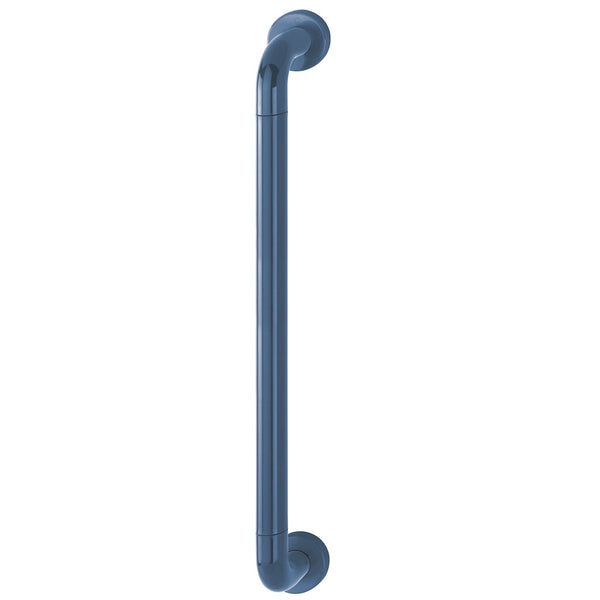 Hoppe 34mmØ Nylon 'D' Concealed Fixing Pull Handle 600mm - Midnight (Dark) Blue RAL5003