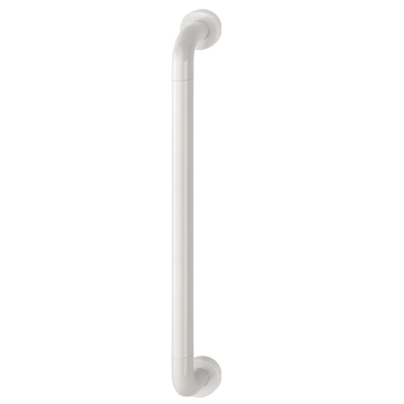 Hoppe 34mmØ Nylon 'D' Concealed Fixing Pull Handle 600mm - Diamond White RAL9016