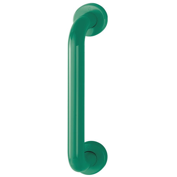 Hoppe 34mmØ Nylon 'D' Concealed Fixing Pull Handle 300mm - Green RAL6016