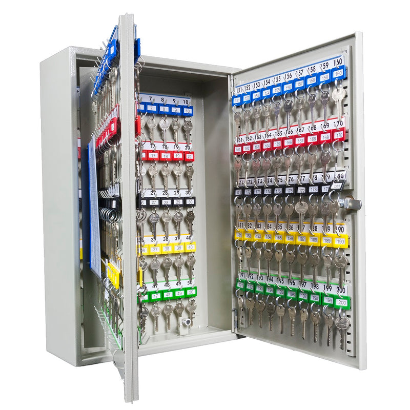 KeySecure Key Cabinet With Key Lock - 200 Hook