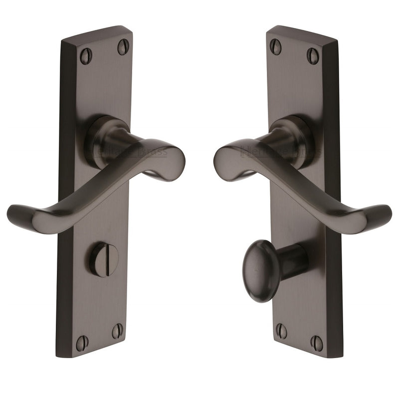 M.Marcus Bedford Bathroom Handles - Matt Bronze